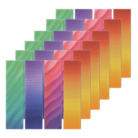 The Pencil Grip Zen Strips - Bumpy Gradient - 24 Pack