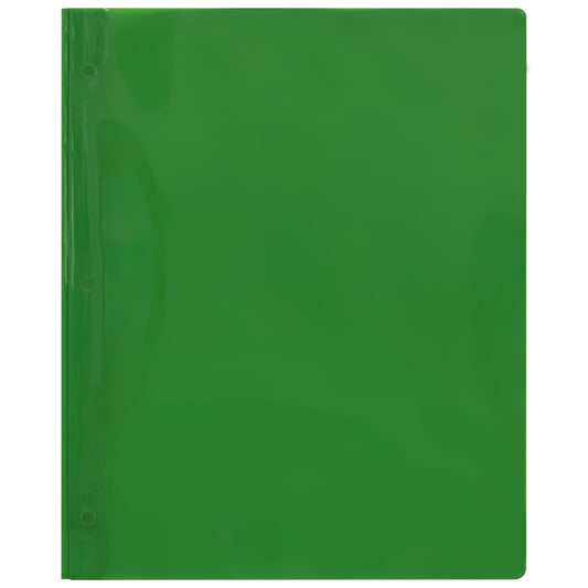 Winnable 3-Prong Poly Report with Tangs - Light Green