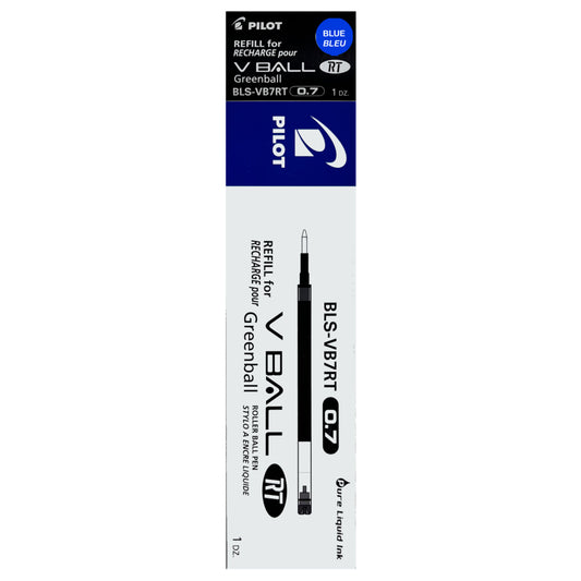 Pilot Refill - Fine Point - 0.7 mm - Blue Ink - 12 Pack