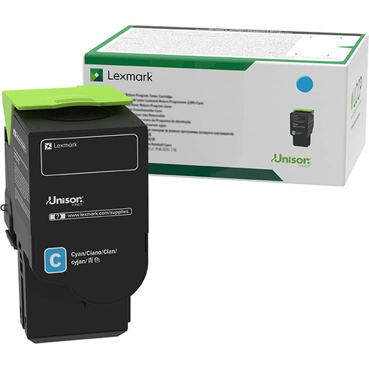 Cartouche de toner cyan à rendement élevé Lexmark C231HC0 (programme de retour)