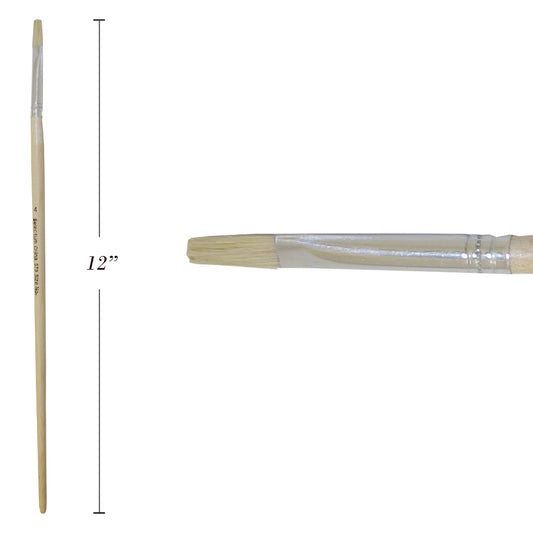 Selectum Poster Brush - Flat - Hog Hair - #4