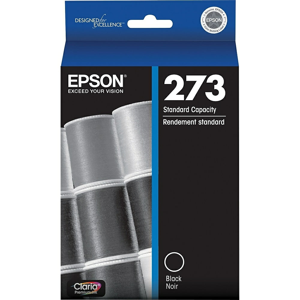 Cartouche d'encre Epson T273 - Capacité standard - Noir