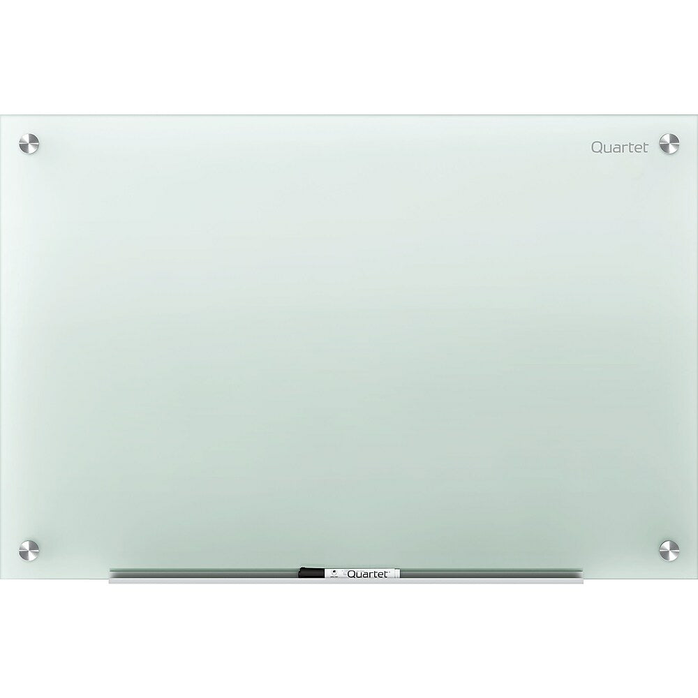Tableau effaçable à sec en verre non magnétique Quartet Infinity (20108) - Givré - 36" x 24"