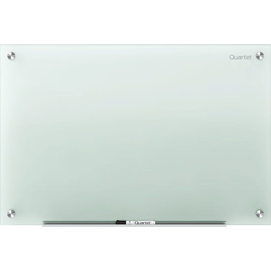Tableau effaçable à sec en verre non magnétique Quartet Infinity (20108) - Givré - 36" x 24"