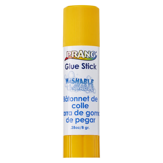Prang Washable Glue Stick - 0.28 oz. - Clear