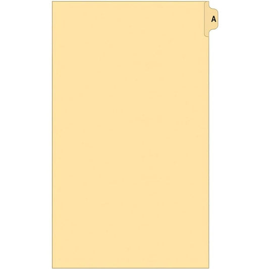 Supreme Litigation Tabs 26th Cut Alpha Singles 14" Buff F