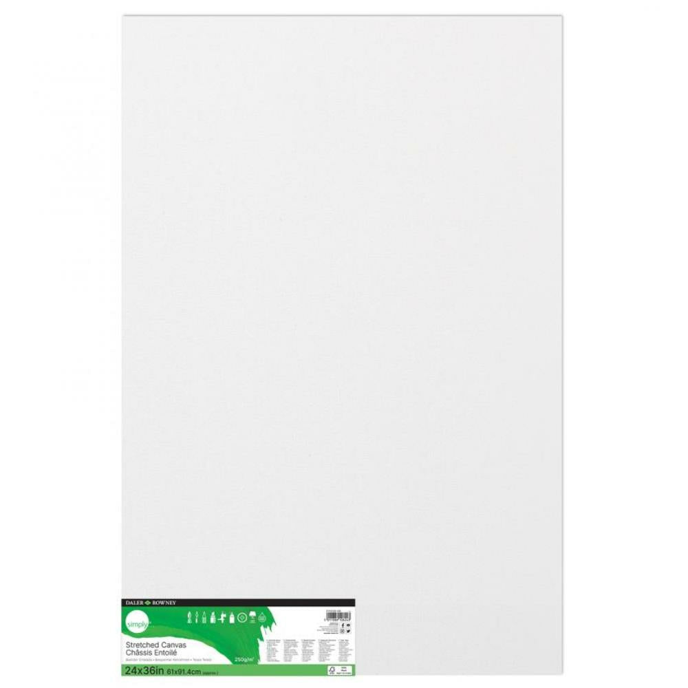 Simply Streteched Canvas, 24"x36", 2/pkg.