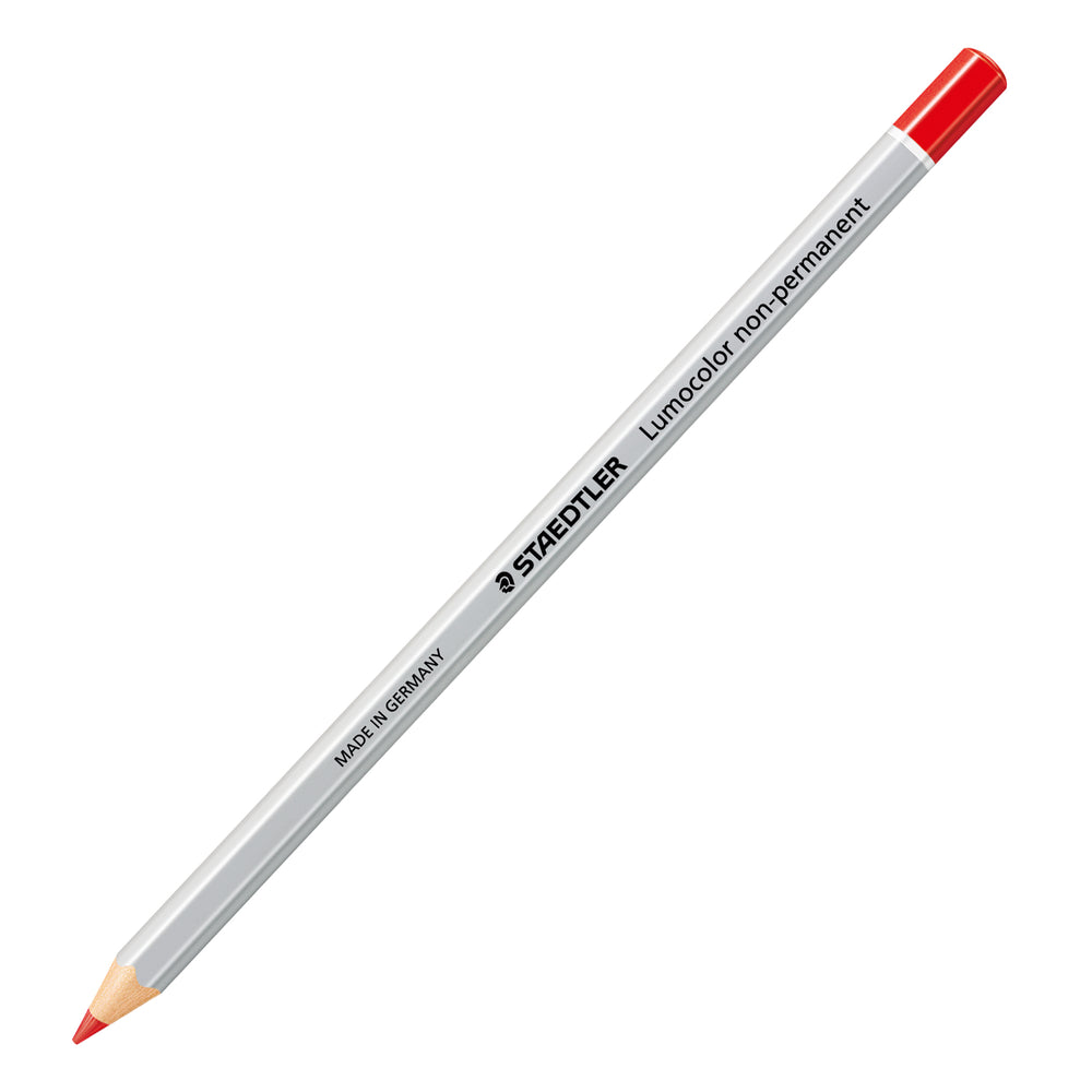 Staedtler Lumocolor Non-Permanent Omnichrom All Surfaces Pencil - Red
