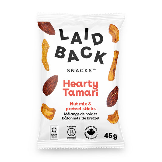 Laid Back Snacks Hearty Tamari - 45g - 20 Pack