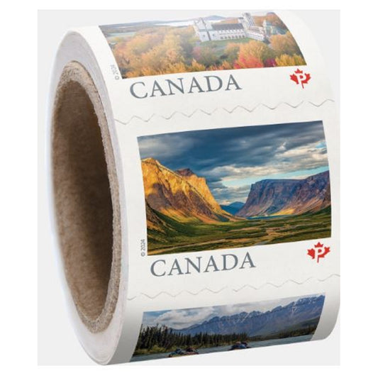 From Far and Wide 2020: Coil of 100 Permanent Domestic Rate Stamps