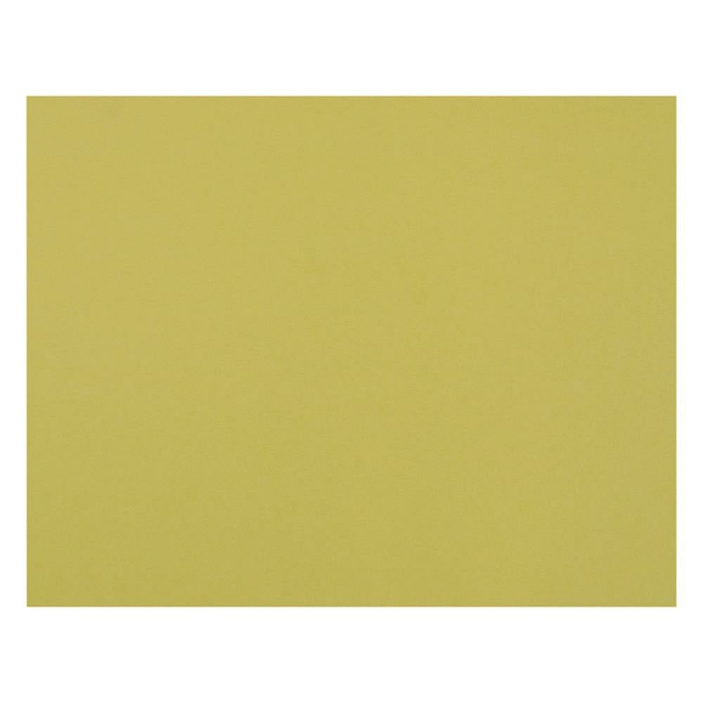 Carton de chemin de fer Pacon 4 plis, jaune citron, 55,9 cm x 71,1 cm, 25 feuilles/paquet