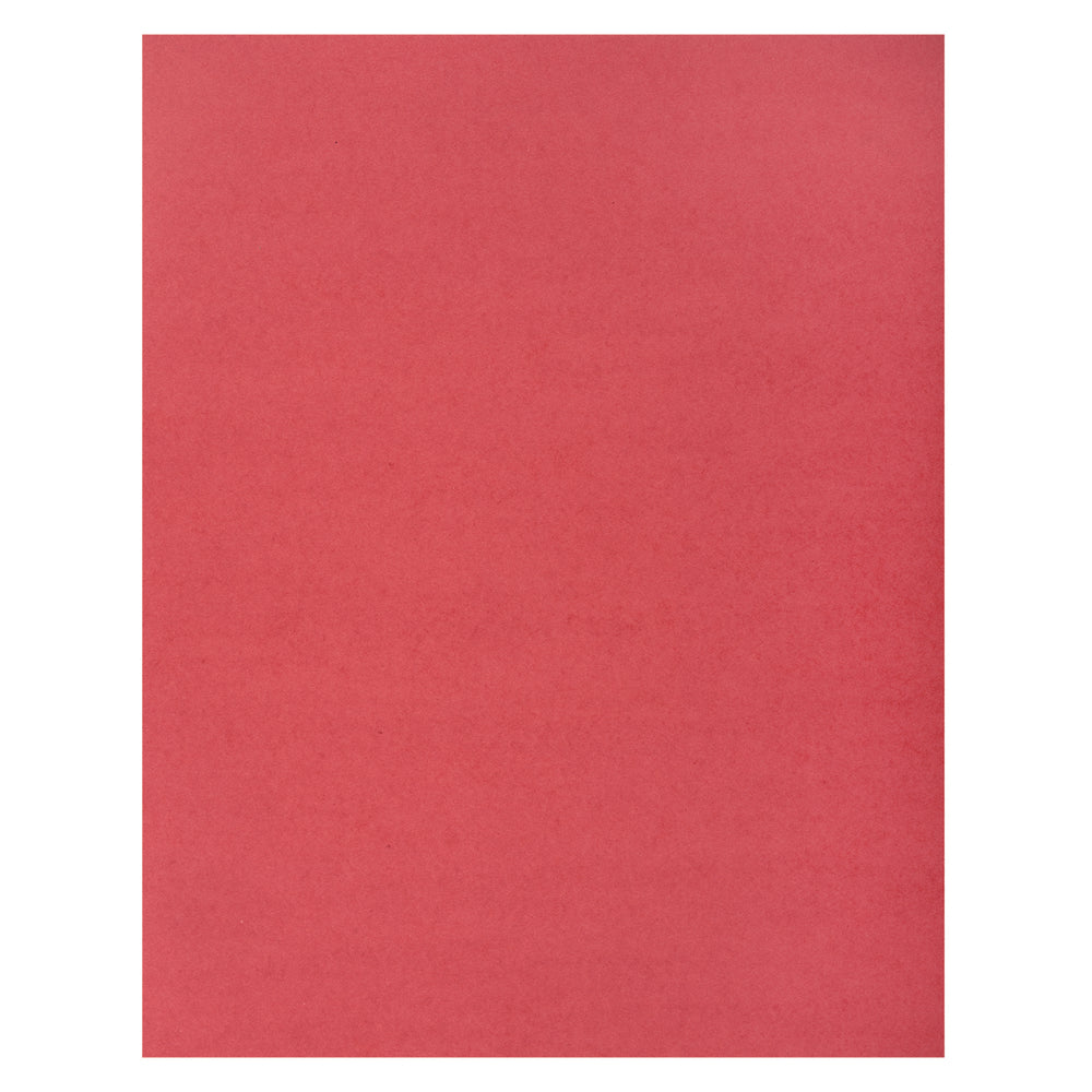 Carton Bristol North American Paper Inc. - 11" x 14" - Rouge - Paquet de 96