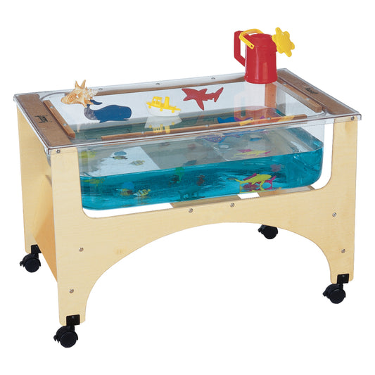 Table sensorielle transparente Jonti-Craft