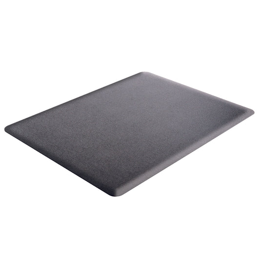 Tapis ergonomique Deflecto pour chaise de sol dur - 117 x 152 cm - Noir