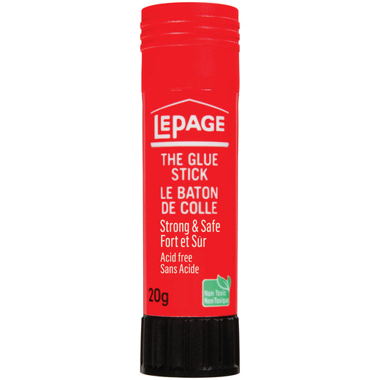 LePage Glue Stick - Clear - 20g