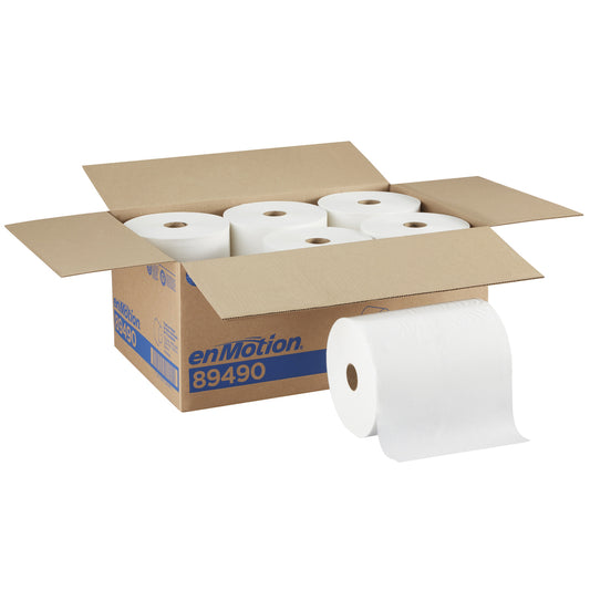 Georgia-Pacific enMotion 10"Recycled Paper Towel Rolls - 6 Pack