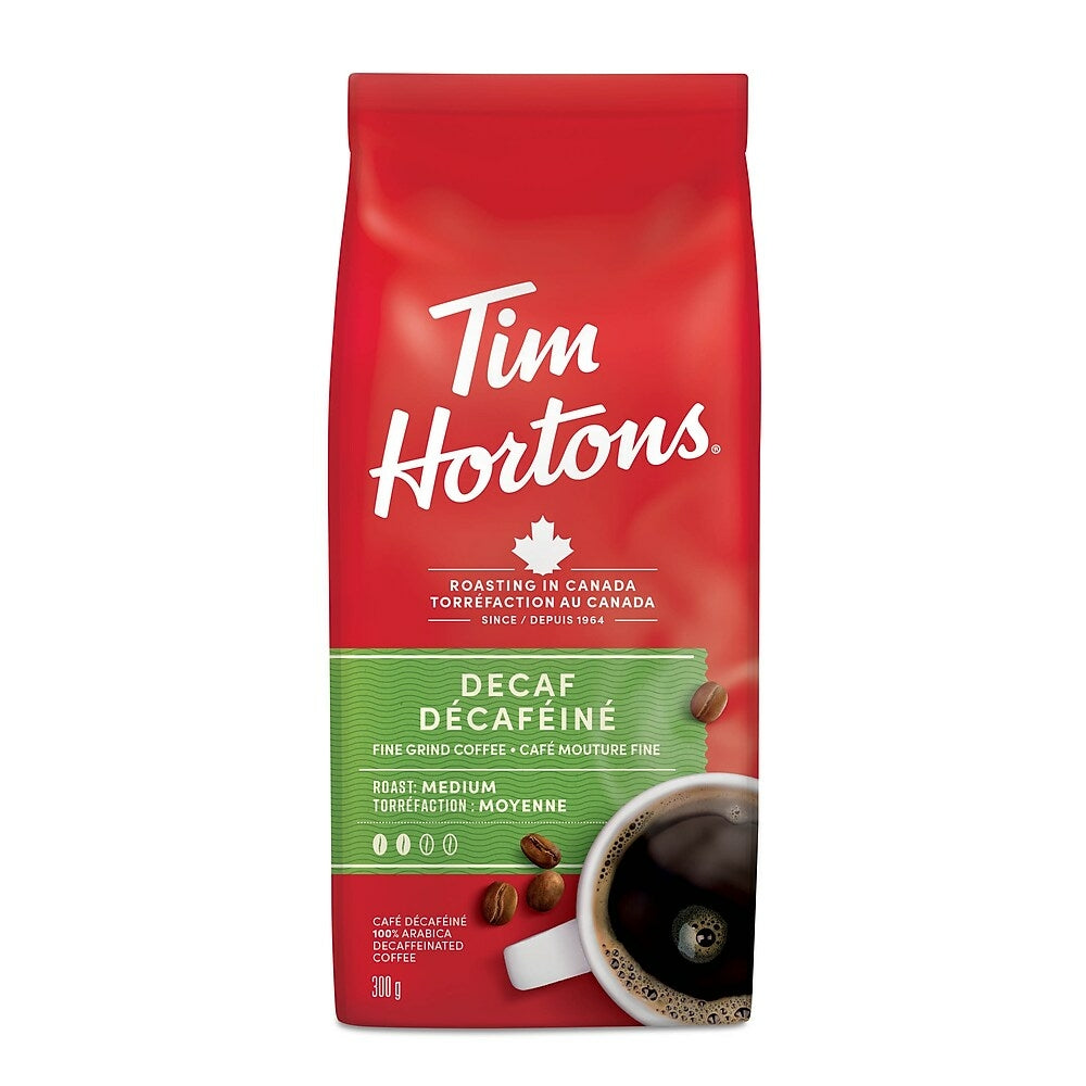 Café moulu décaféiné Tim Hortons - 300 g