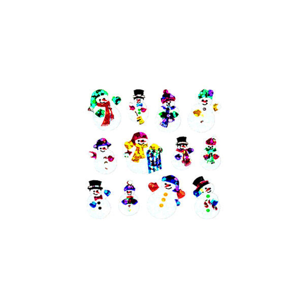 Silver Lead-Sandy Lion Stickers - Snow Men