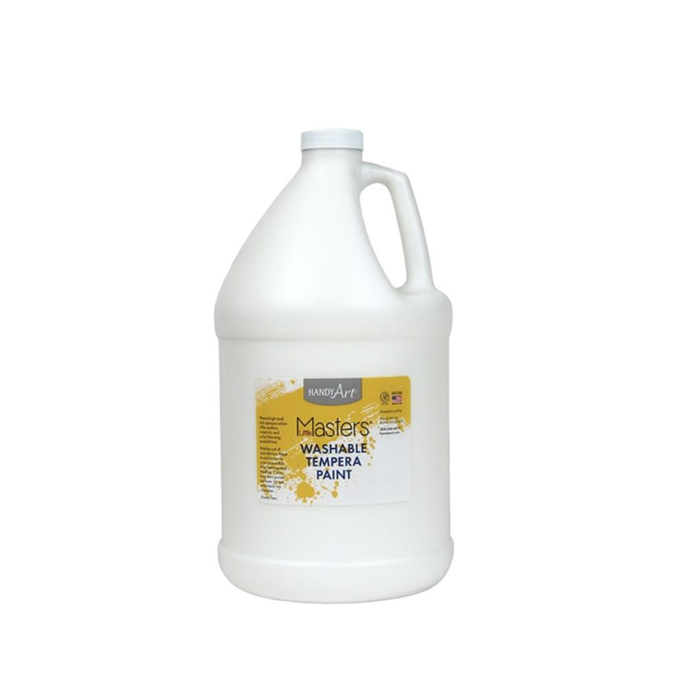 Little Masters Washable Tempera Paint - 3.78L - White