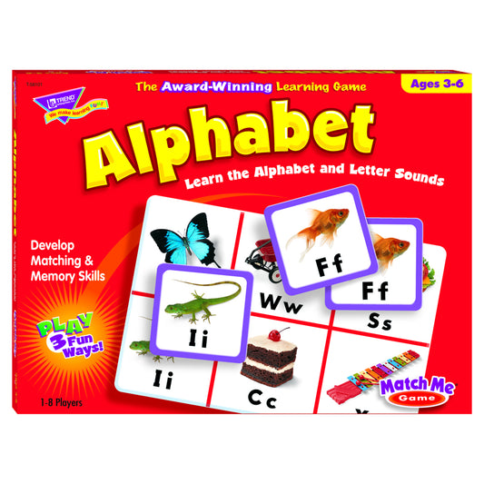 Trend Enterprises Alphabet Match Me Game