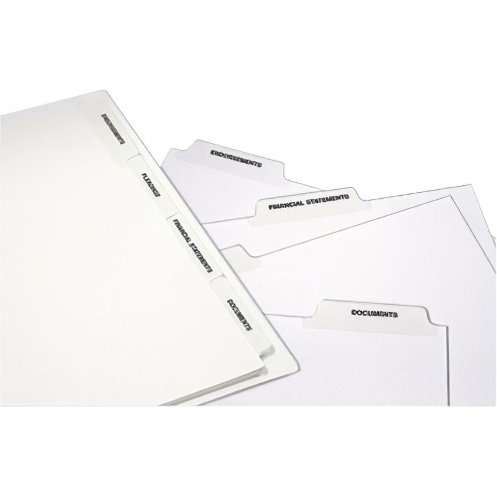 Onglets de 11 pouces pour dossiers continus suprêmes, plaidoiries blanches