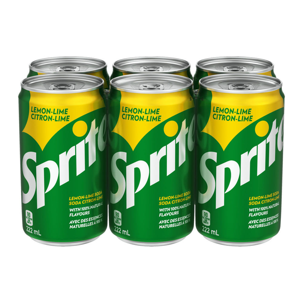 Coca Cola Sprite - Cans - 222ml - 4 x 6 Pack
