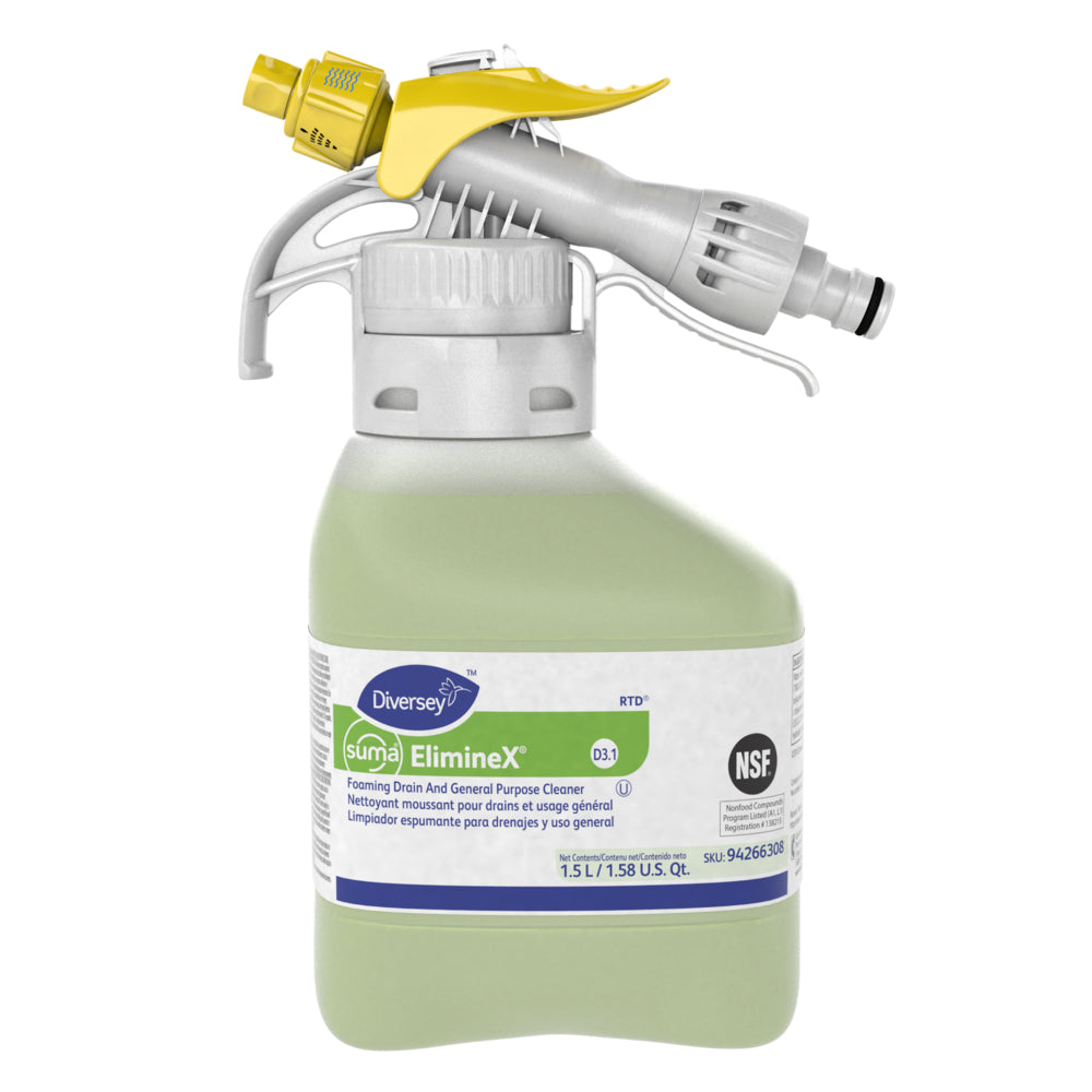 Diversey Suma ElimineX Foaming Drain Cleaner