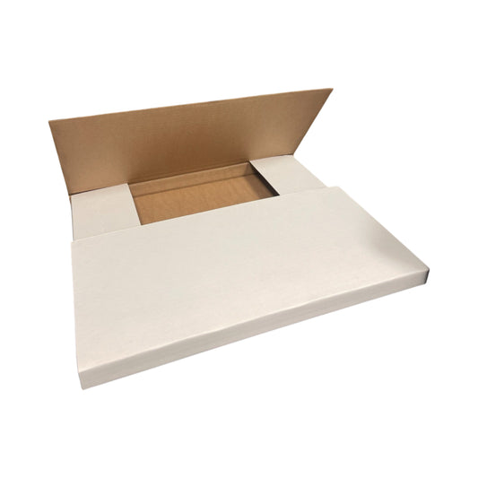 Abbey Easy-Fold Mailers - 14" x 17" x 2" - White - 50 Pack