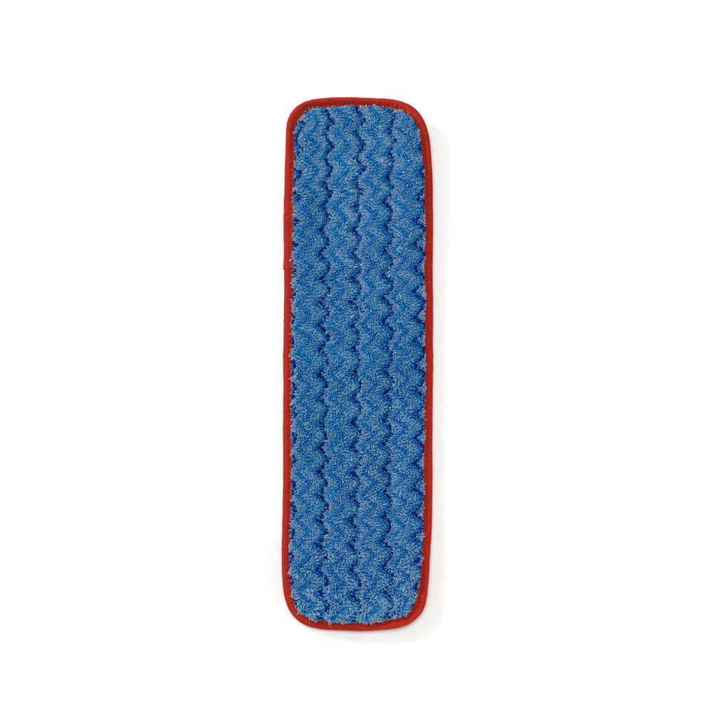 Rubbermaid Commercial HYGEN 18" Microfiber Mop Pad - Red