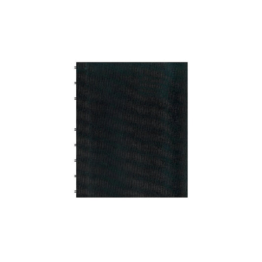 Blueline MiracleBind Hardcover Notebook, 9-1/4 x 7-1/4", Black Lizard-Like, 150 Pages