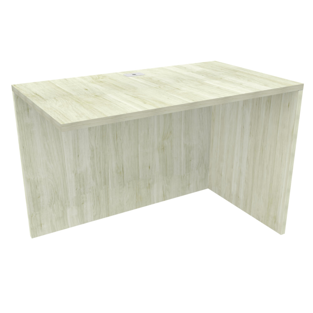 Chevalet/retour réversible en bois de cœur – Finition bois d'hiver (INV2442RSBRW)