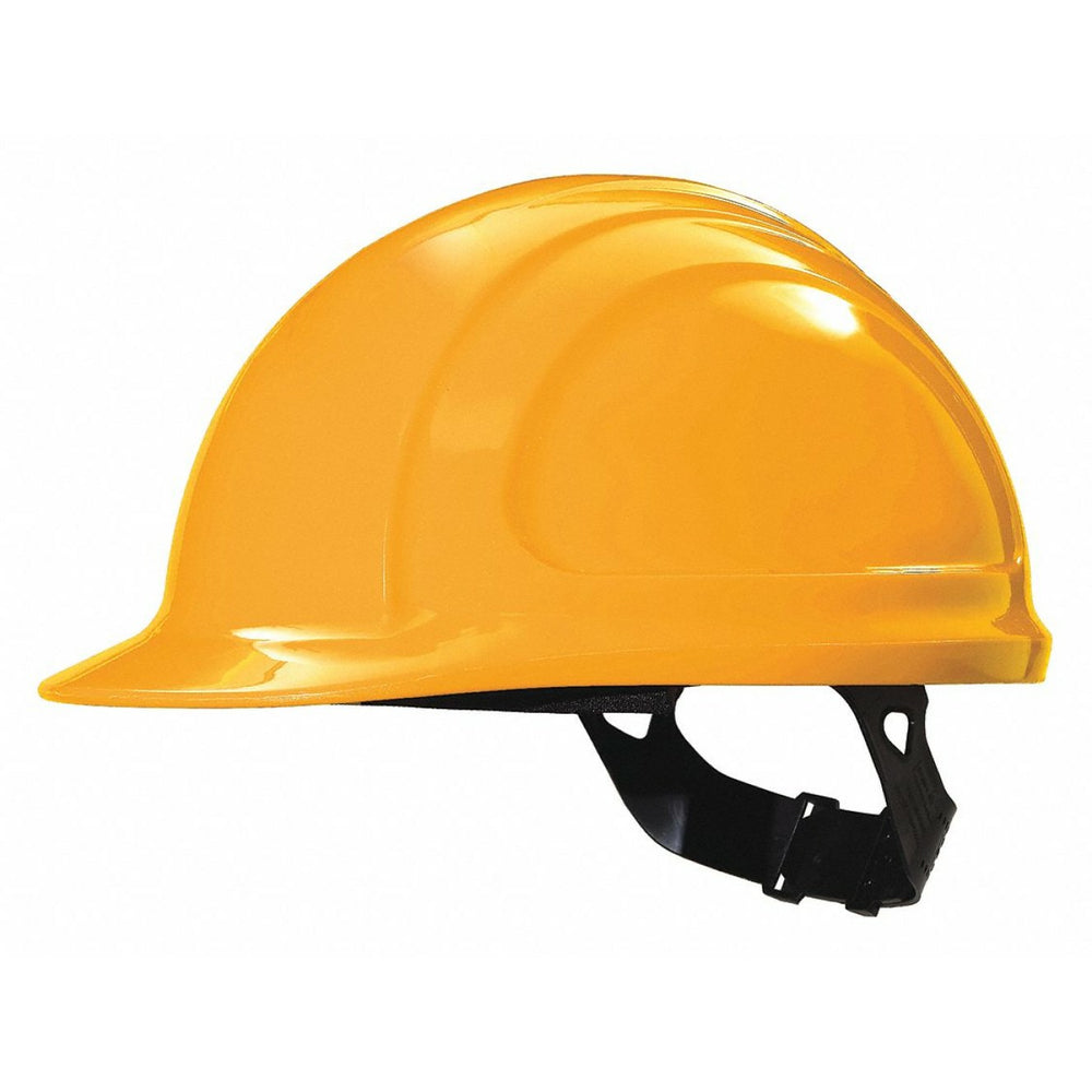 Casque de chantier orange