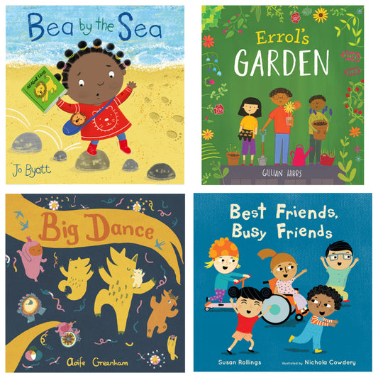 Firefly Books A Little Help from My Friends! Book Set of 4
