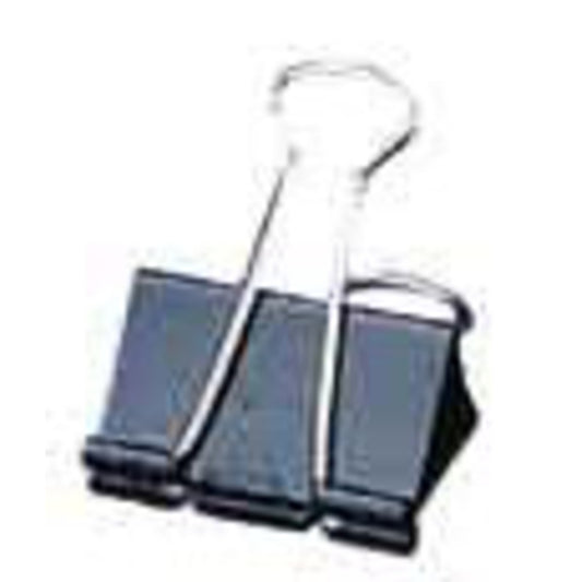Pinces à reliure Staples, noires, largeur 2,5 cm, capacité 1,16 cm, 12/boîte