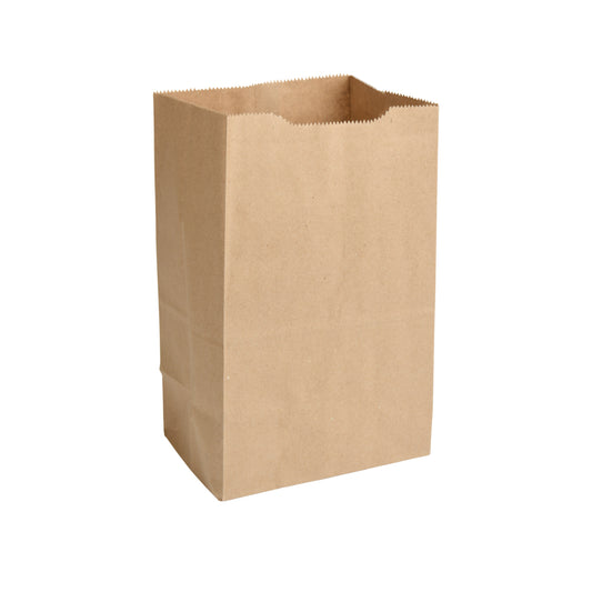 Rosenbloom Heavy Duty Short Paper Bag - Kraft Natural - 500 Pack
