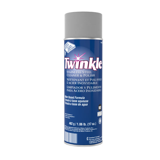 Diversey Twinkle Stainless Steel Cleaner and Polish -Lemon Scent - 482g