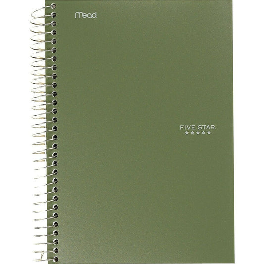 Carnet de notes premium Five Star 5 sujets - 9-1/2" x 6" - Couleurs assorties