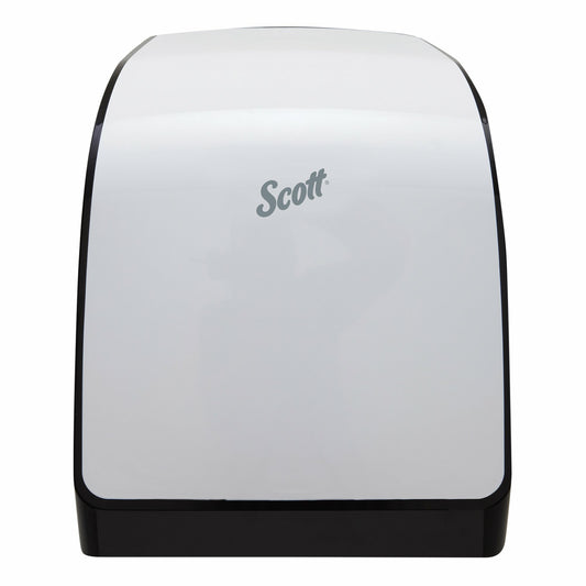 Scott Pro Manual Hard Roll Towel Dispenser - White - Blue Core