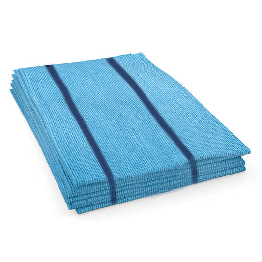 Cascades PRO Tuff-Job Antimicrobial Foodservice Towels - 1/4 Fold - Blue - 150 Pack