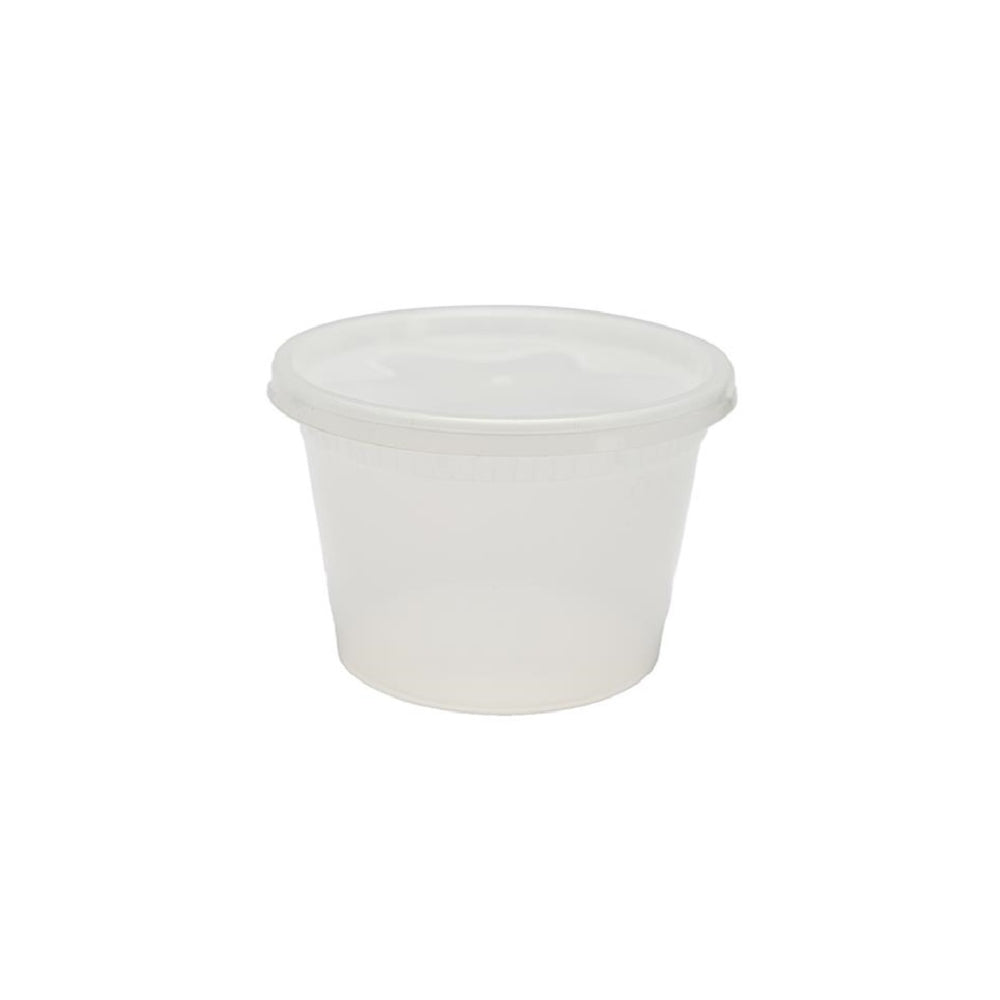 Eco-Packaging Container with Lid Microwave - 16oz - 240 Pack