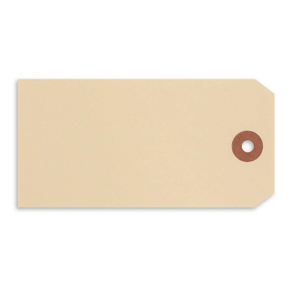 Merangue Manilla Shipping Tags - 4 3/4" x 2 3/8" - 1000 Pack