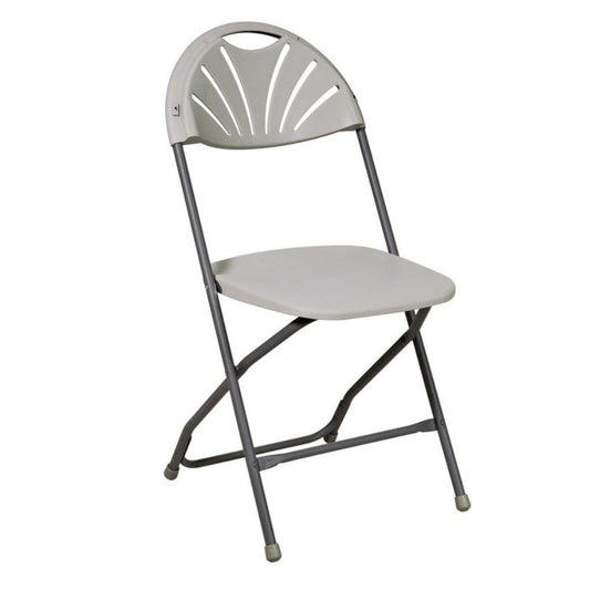 Worksmart Folding Chair light grey