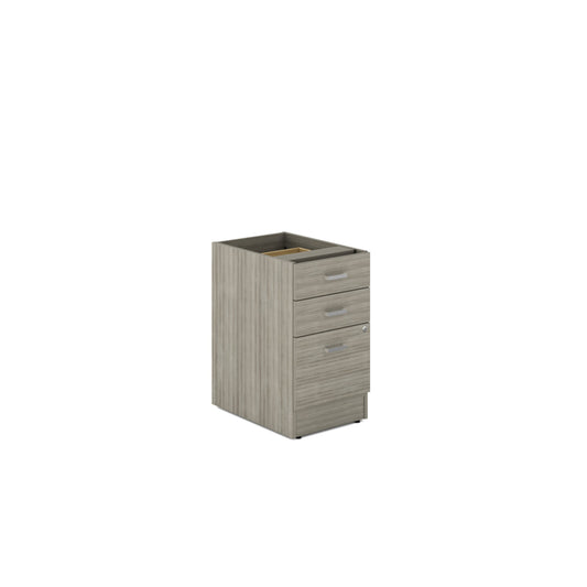 Caisson de bureau Newland Offices to Go avec 2 boîtes et 1 classeur - Gris clair