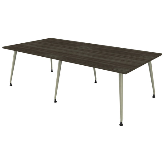 Heartwood HDL Innovations 8 person Rectangular Table - Grey Dusk Silver