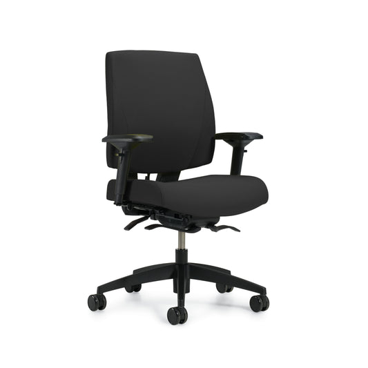 Global - G1 Ergo Select Synchro Weight Sensing Tilter Chair - Black