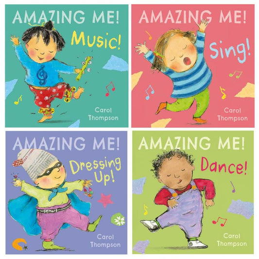 Firefly Books Amazing Me! Board book Set of 4