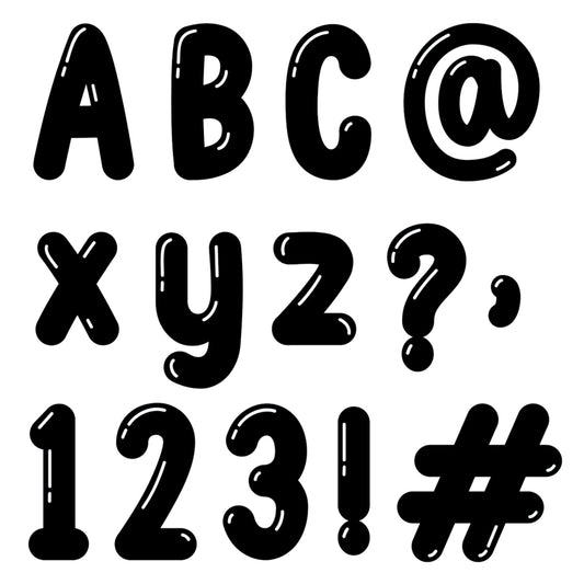 Creative Teaching Press Bubble Letters Core Décor Designer Letters