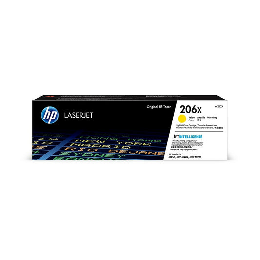 HP 206X High Yield Yellow Original LaserJet Toner Cartridge