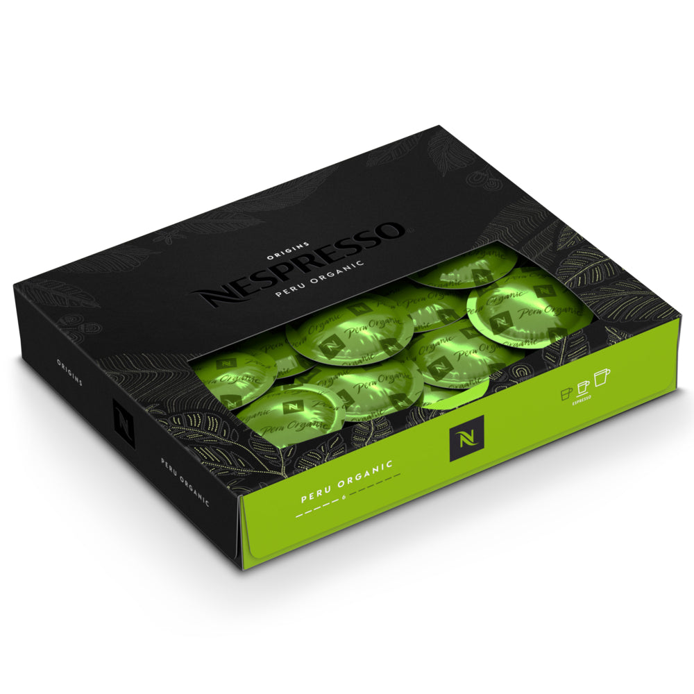 Capsules de café bio Nespresso Pérou - Paquet de 50
