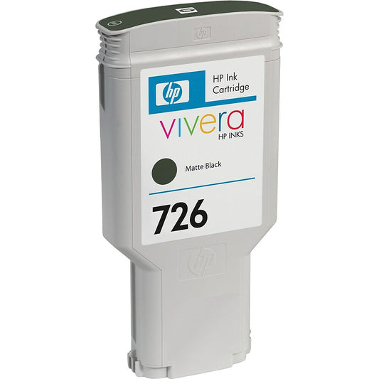 Cartouche d'encre noire mate HP DesignJet 726 (CH575A)